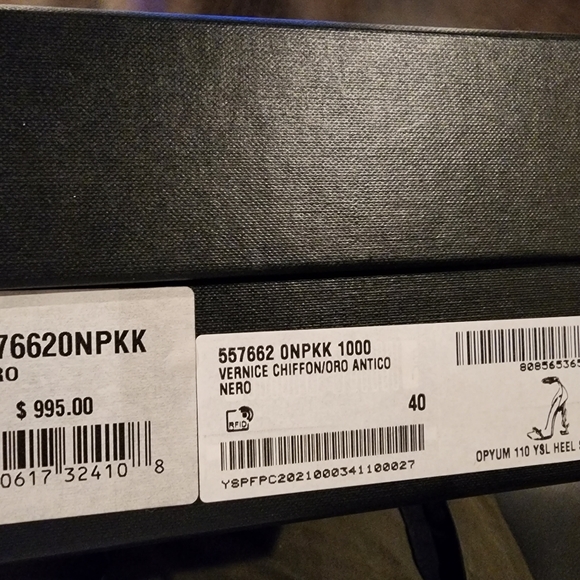 COPY - Saint Laurent black size 40 - Picture 3 of 5